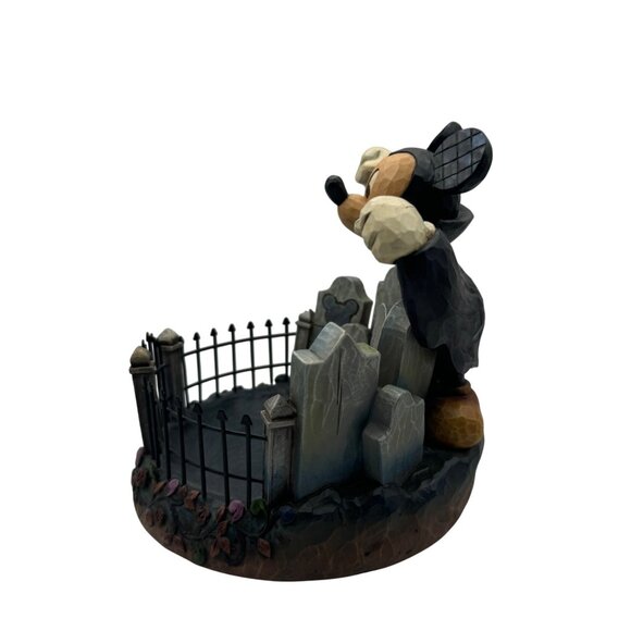 Disney Traditions Mickey Mouse Dracula Figurine By Jim Shore Enesco - Picture 3 of 9